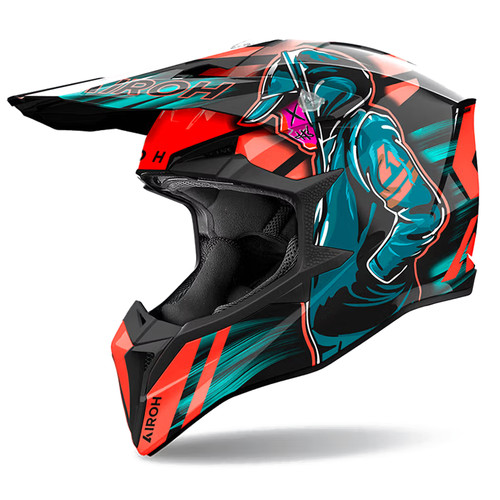 Casco integrale airoh wraaap - casco,