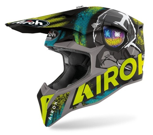 Casco nuovo airoh wraap alien - casco,